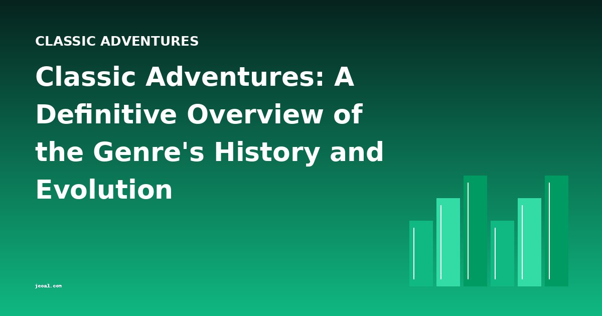 Classic Adventures: A Definitive Overview of the Genre's History and Evolution